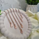 korean style rose gold chain with pendant (copy)