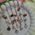 korean style rose gold chain with pendant (copy)